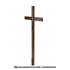 Крест католический с молдингом КК-01