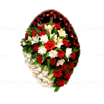 Венок ритуальный БВ-55
