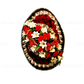 Венок ритуальный БВ-56