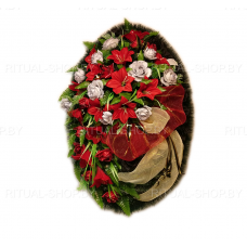 Венок ритуальный БВ-61-3