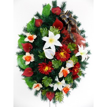 Венок ритуальный K-18.6