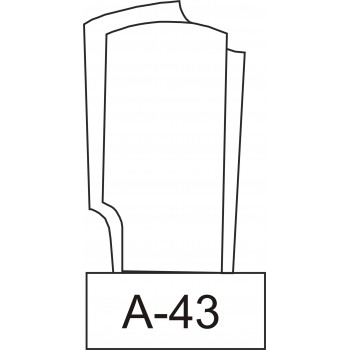 Вертикальный памятник AК-43